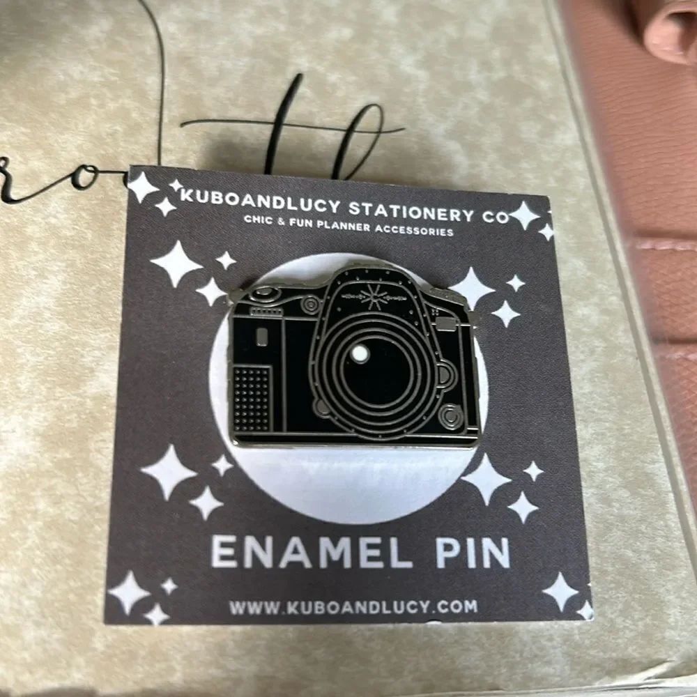 Kubo and Lucy Enamel Pin NEw